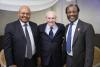 Judge Mervyn King, Prof Maurice Radebe, Prof Zeblon Vilakazi